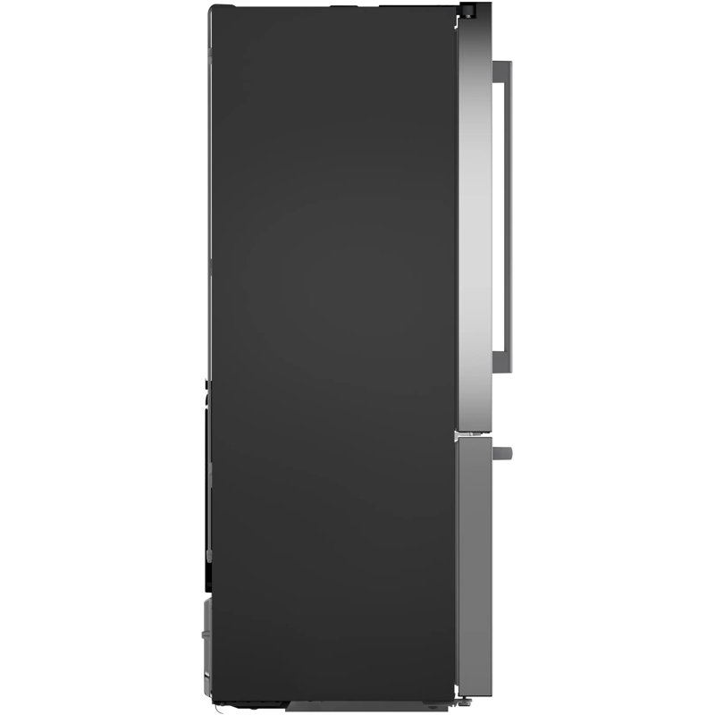 Free-Standing Fridge-Freezer, Stainless Steel