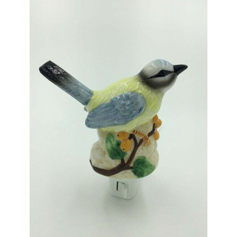 Veilleuse perchoir en forme d'oiseau