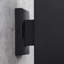 Appliques murales d'extérieur 18 pouces vers le haut et vers le bas, appliques murales extérieures modernes imperméables, base Max 75W E26, aluminium, noir mat, homologué ETL-373189710