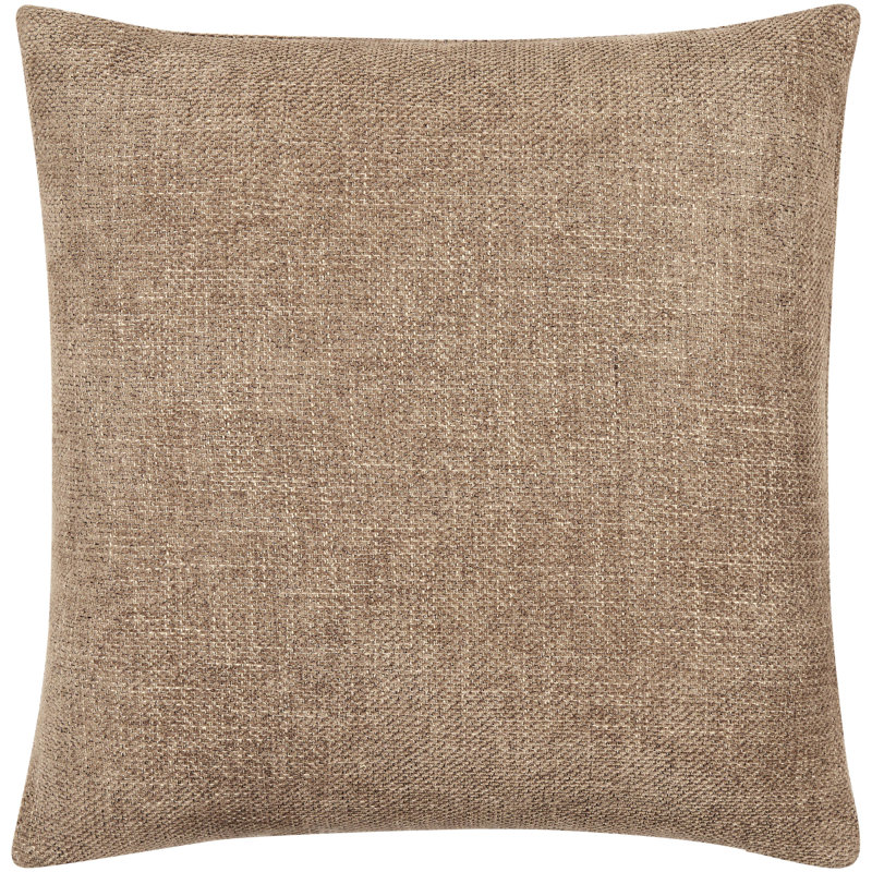 Kamaili Reversible Pillow Cover, Pillow Cover Only - No Insert, 20"H x 20"W, Brown