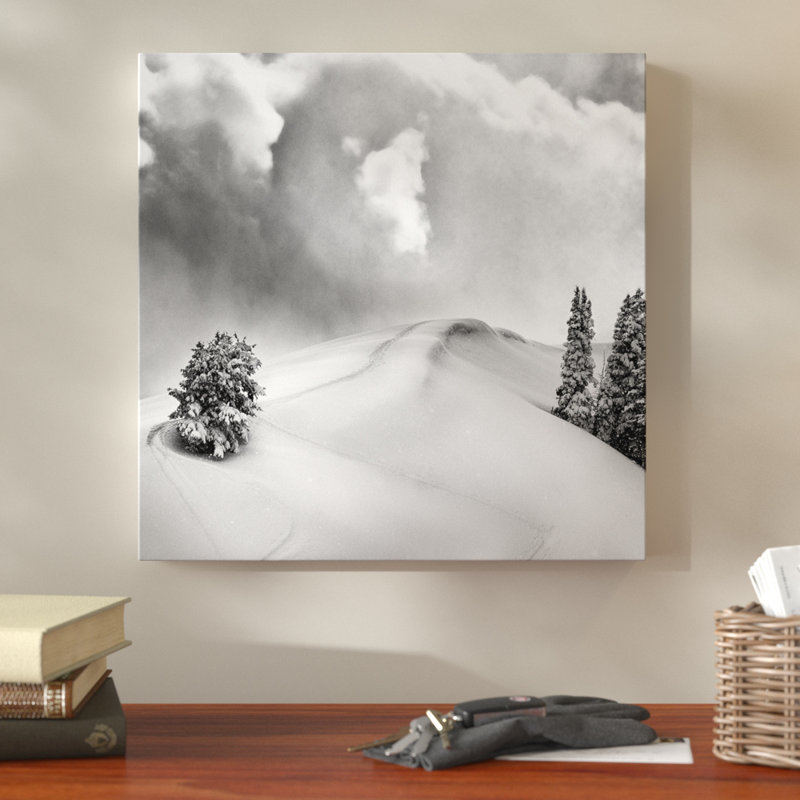 Photographie de poudre fraîche, Toile tendue, H 16 po x l 16 po x P 1,5 po