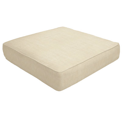 Coussin de repose-pieds sunbrella intérieur/extérieur double pipe