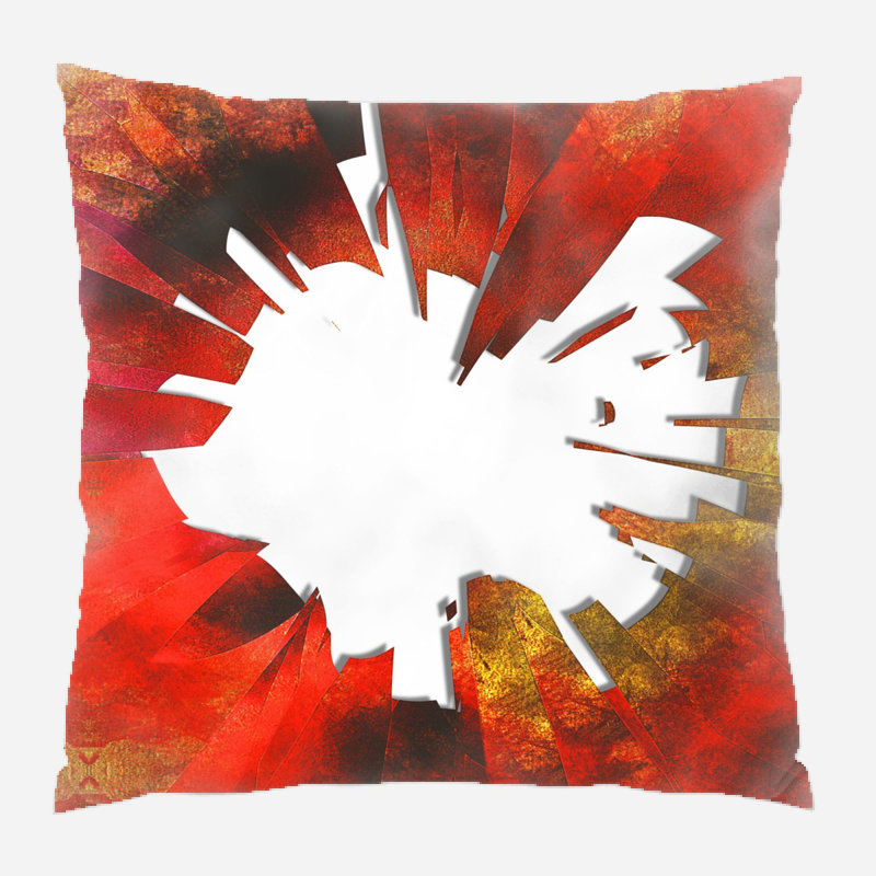 Coussin décoratif Jacksonville, Microsuède, Intérieur 