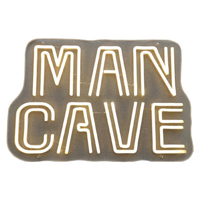 Man Cave Neon Sign - 13" x 19"