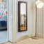 Door Hanging Mirror Jewelry Armoire With Full Length Mirror And 6 Drawers