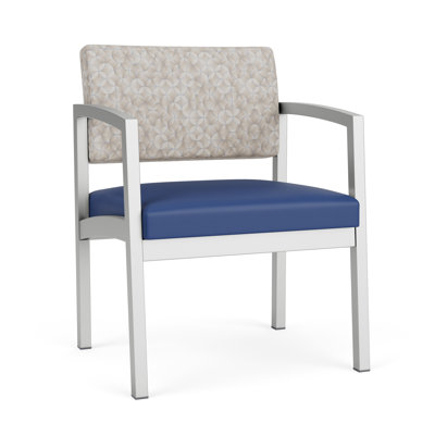 Chaise d'invité en acier Lenox