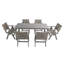 Table de salle à manger simple de 68,9 pouces de haute qualité pour les pique-niques en plein air et les repas de patio, matériau durable HPS (table seulement)-130482194