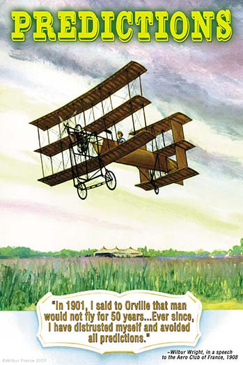 Predictions by Wilbur Pierce - Print, 66" H x 44" W