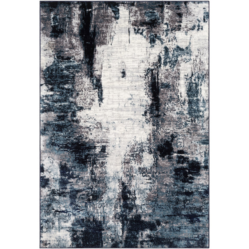 Tapis abstrait Bouldin Creek, Rectangle 2 pi x 3 pi