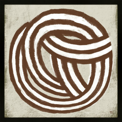 Knotting By Studio M - Framed Wall Art