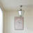 11.42" Simple Shell-Shaped 3-Color Ceiling Light – Minimalist Dimmable Lighting