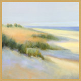 The Dunes' Framed Print on Canvas