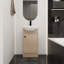 Petit meuble-lavabo avec lavabo, meuble-lavabo et lavabo