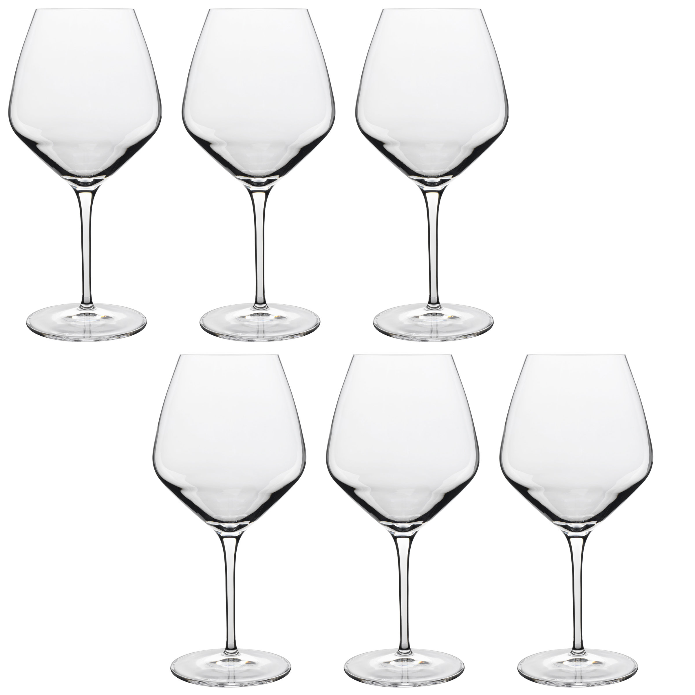 Luigi Bormioli Atelier 21 oz Pinot Noir Red Wine Glasses & Reviews | Perigold