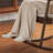 Solid Wood Casual Rocking Chair with Footrest