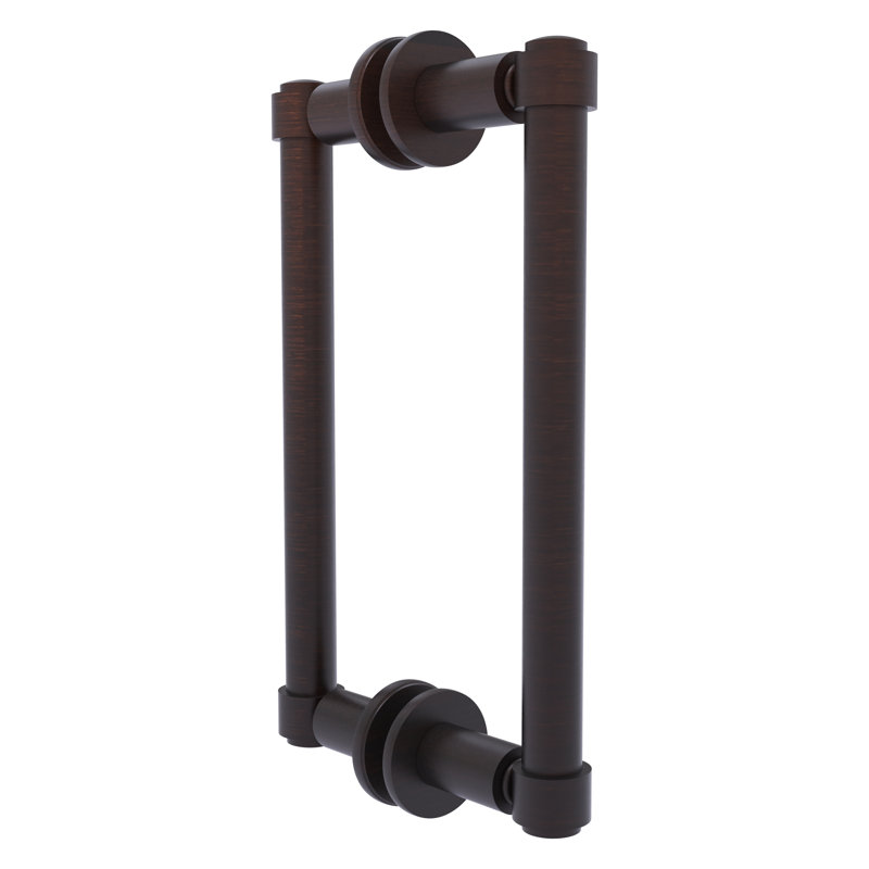 Accessoire de porte / volet en laiton allié, Bronze vénitien, H 1,7 po x l 8 po