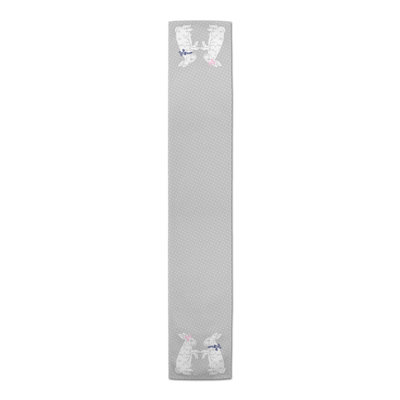 Daezon Rectangle Polka Dots Easter Polyester Table Runner