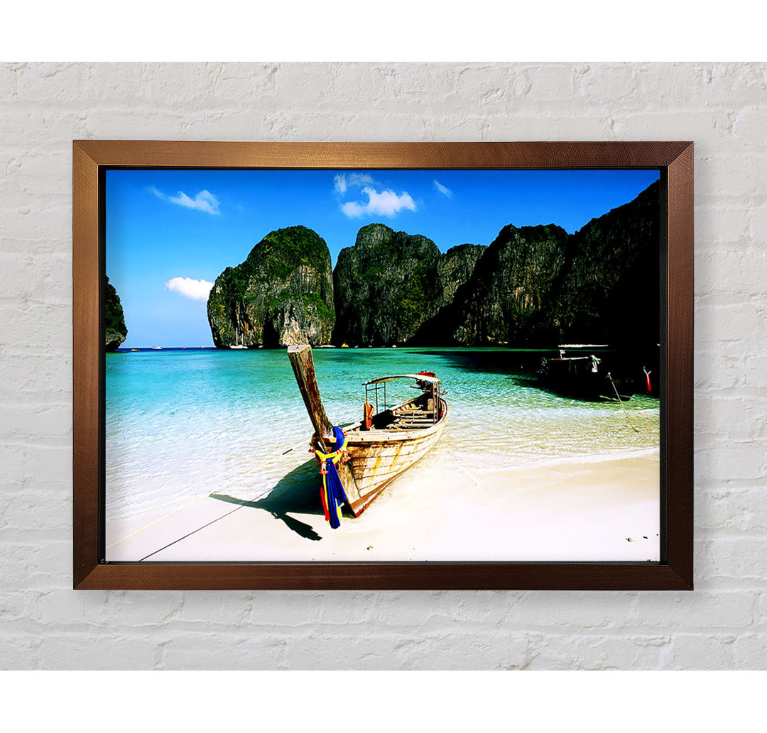 Gerahmtes Wandbild Paradise Adventures In Thailand