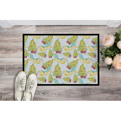 Anne Non-Slip Christmas Outdoor Doormat