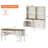 2 - Piece Office Set, 56" Executive Desk & Bookcases-1772165172