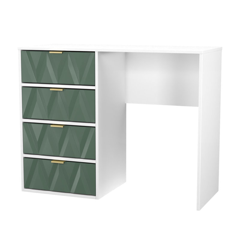 Baturhan Dressing Table, Labrador Green/White