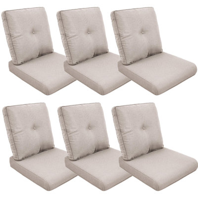 Schutt 22" W Olefin Outdoor Seat/Back Cushion with Removable Zippered Covers 