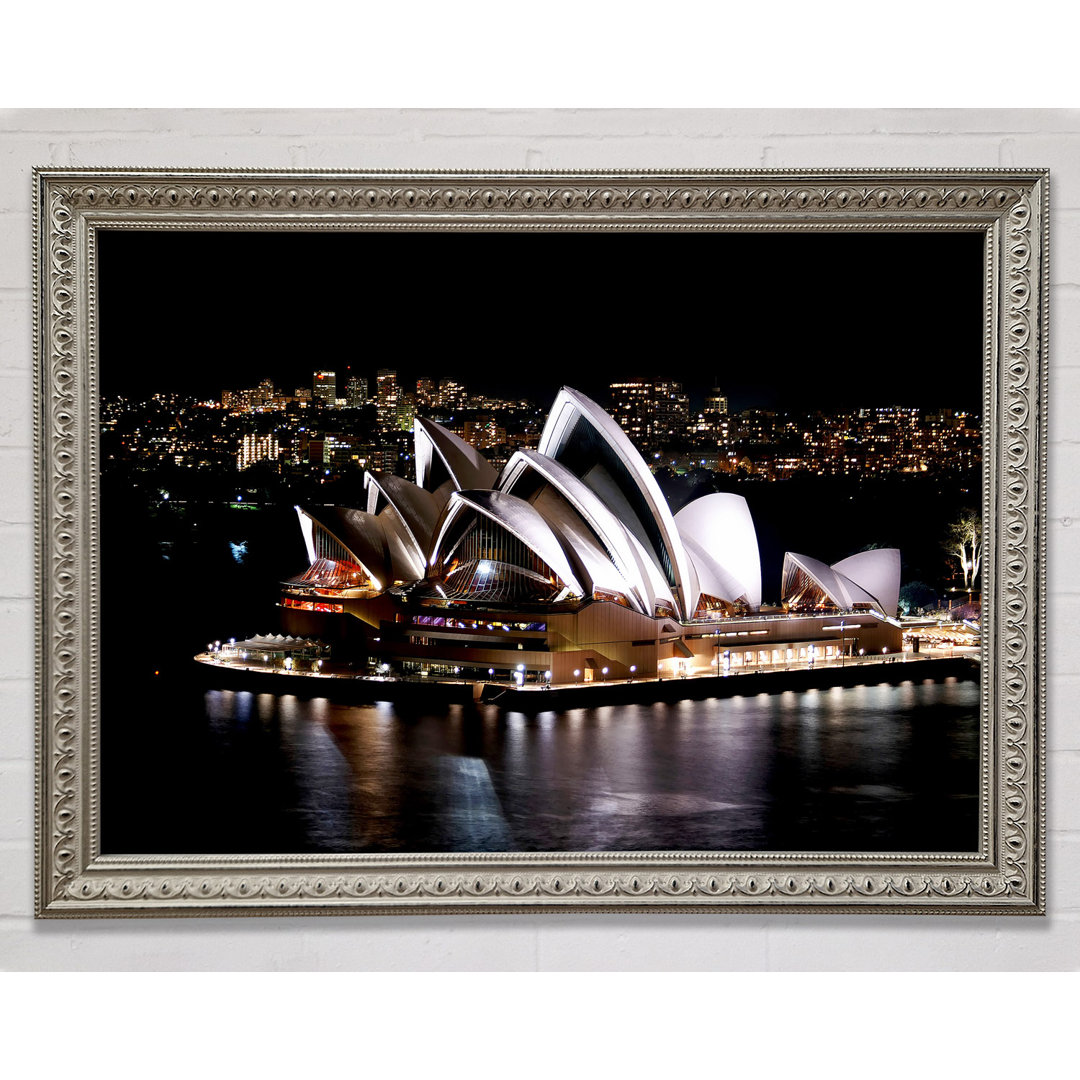 Sydney Opera House Nachtansicht - Druck