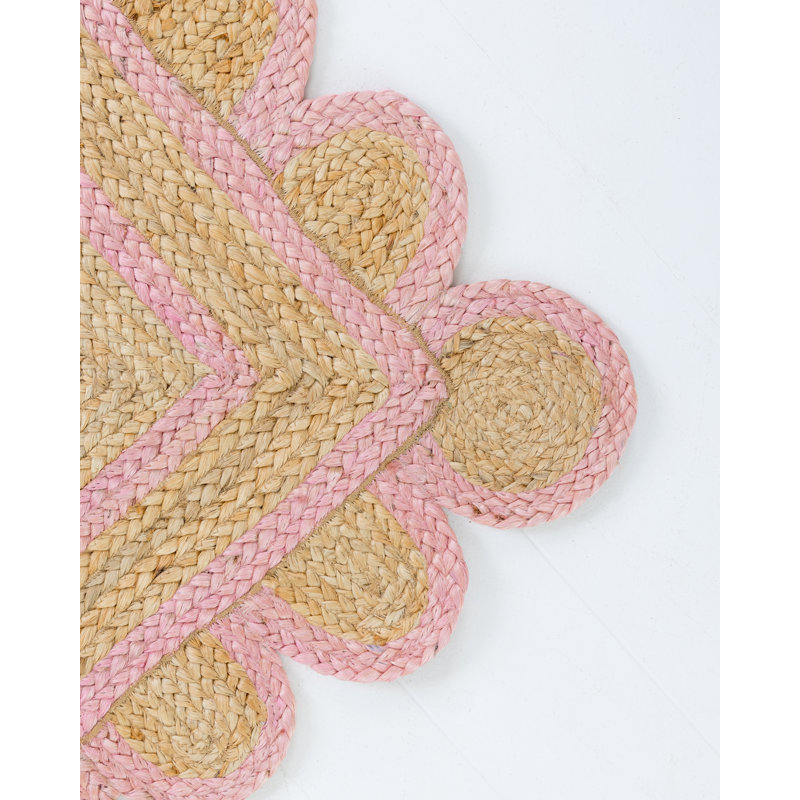 Hand Braided Jute / Sisal Area Rug, Rectangle 2' x 3'