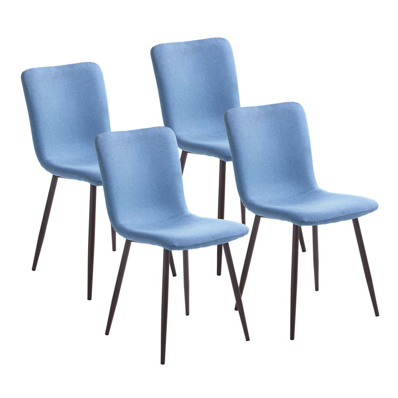 Side chair Set, Light Blue