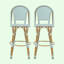 Tabourets 19,75 po Tallant