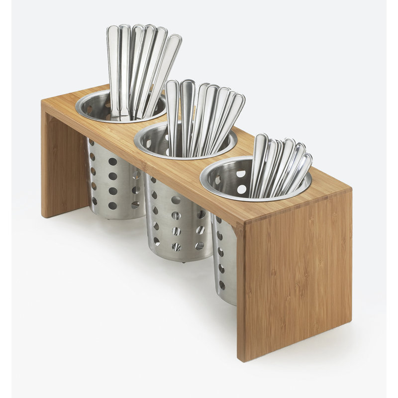 Cal-Mil 3 Cylinder Display, Bamboo