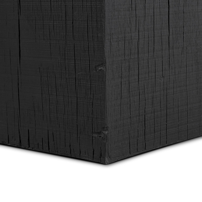 Vesto End Table-Black Resin