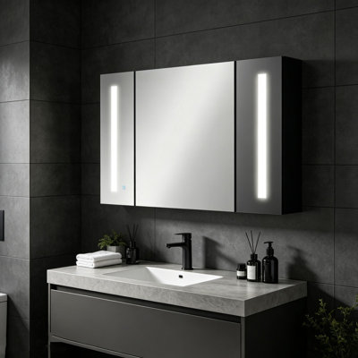 W H Medicine Cabinet Mirror