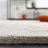 Claudian Hand Tufted Wool/Cotton/Viscose Geometric Rug in Grey-23568458