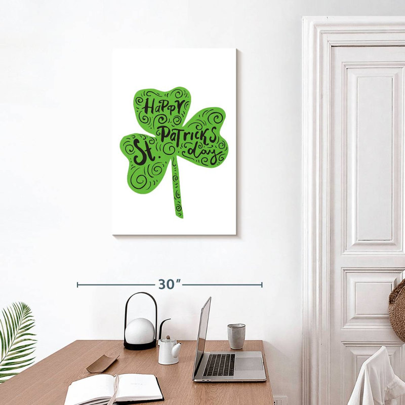 Trèfle de la Saint-Patrick de Lelend, H 30 po x l 20 po