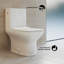 Toilette carrée une pièce à double chasse 1,1 / 1,6 GPP Carre, sans contact