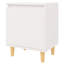 Rensselaer Bed Cabinet with Solid Wood Legs 40x30x50 cm-1377170489