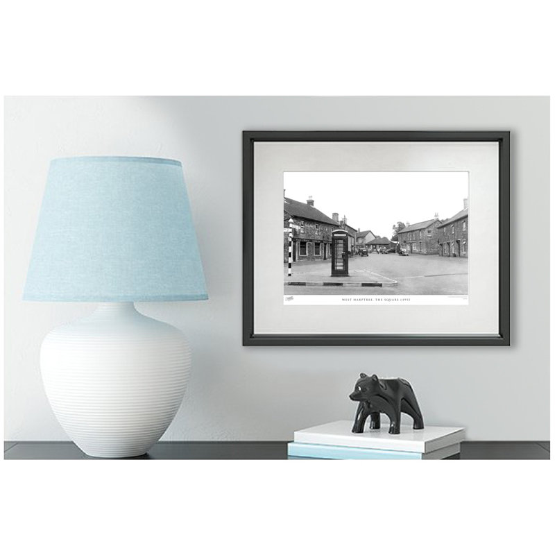 West Harptree, The Square C1955 - Single Picture Frame Print, 60cm H X 80cm W x 2cm D