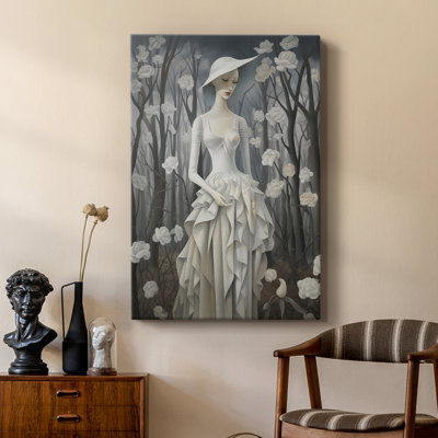 WOMEN Series DLXXIX  -Premium Gallery Wrapped Canvas -Ready to Hang