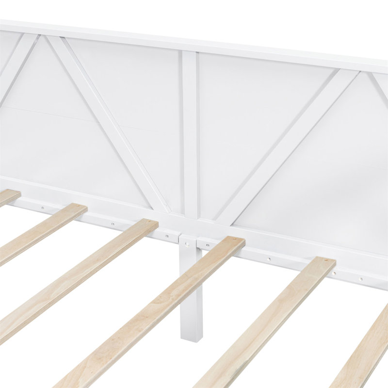 Lit de jour simple, blanc