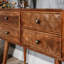 Norlanwell 80cm Solid Wood Console Table