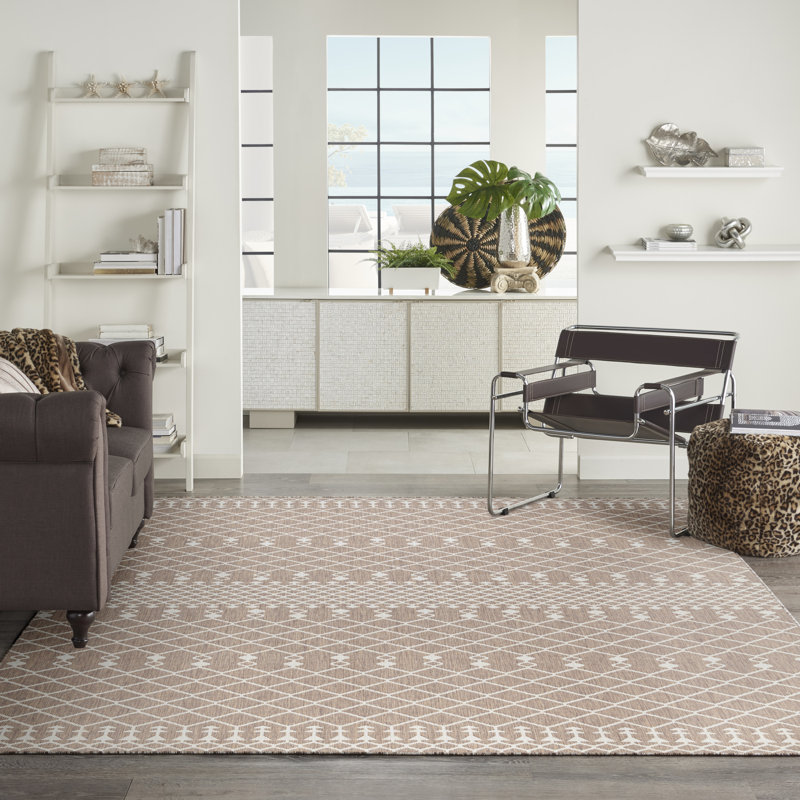  Tapis moderne beige 12 pi x 15 pi Positano, Rectangle 12 pi x 15 pi, Beige