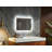 Bathroom Mirror with Led Lights, Anti-Fog, Wall Mounted, Dimmable, Horizontal/Vertical-1928911517