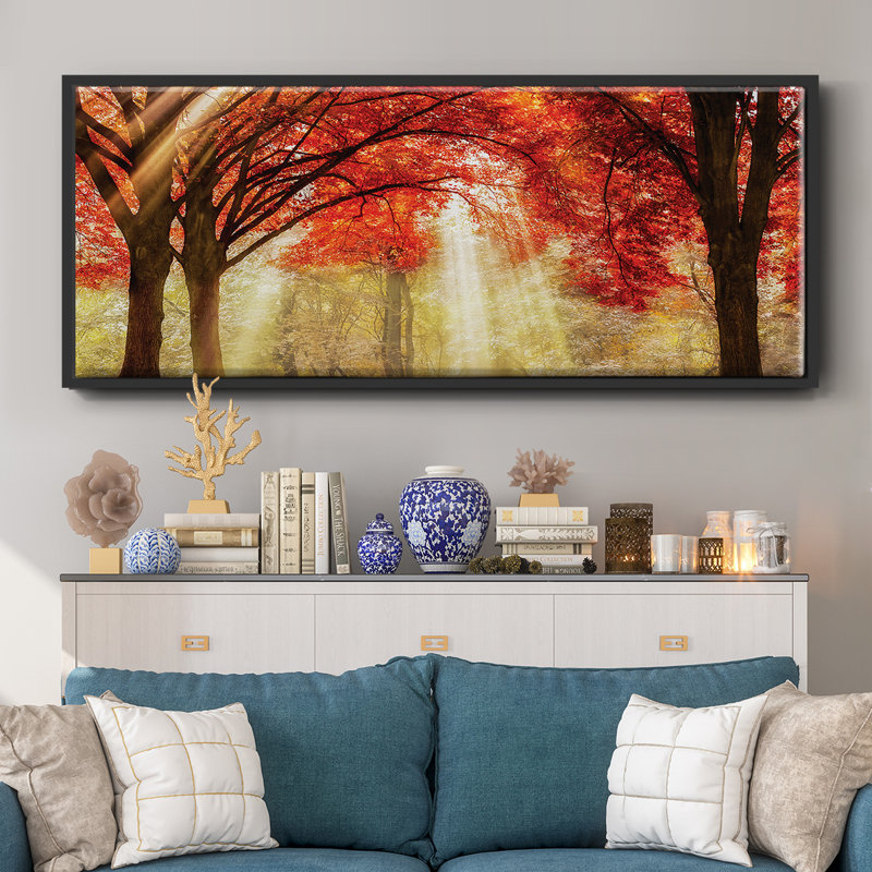 Everland- Framed Canvas, 20" H x 50" W