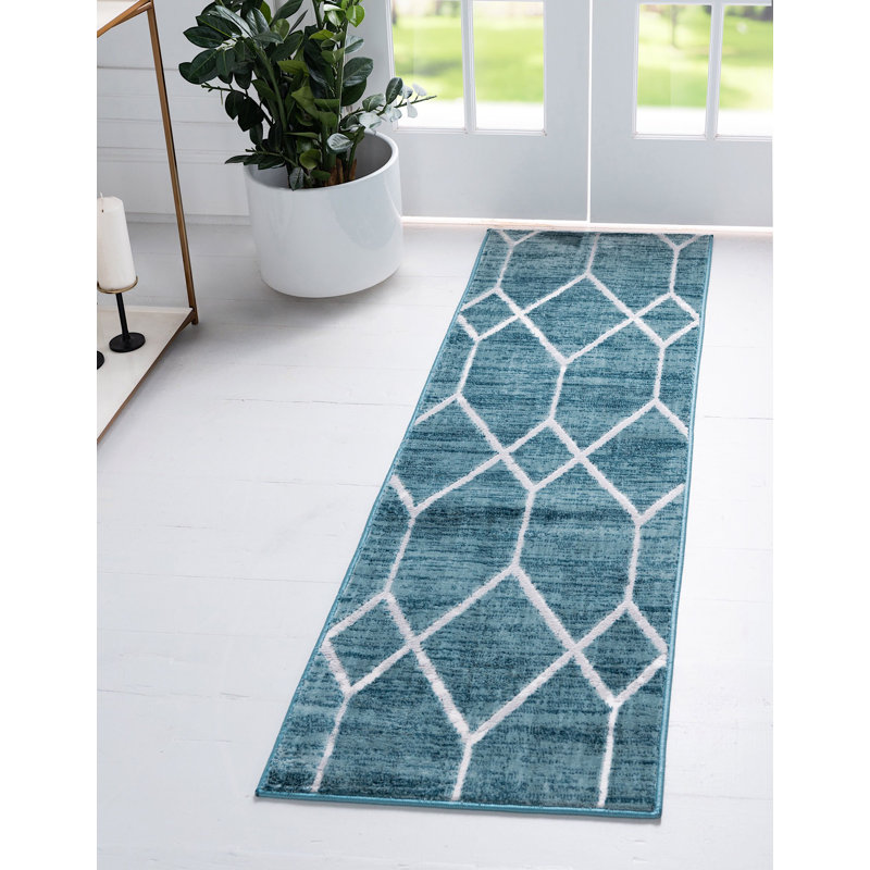 Tapis contemporain Clidy, Tapis de couloir 2 pi x 6 pi