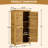 Solid Wood Lean Tool Shed