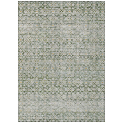 Tapis vert lavable à la machine intérieur / extérieur