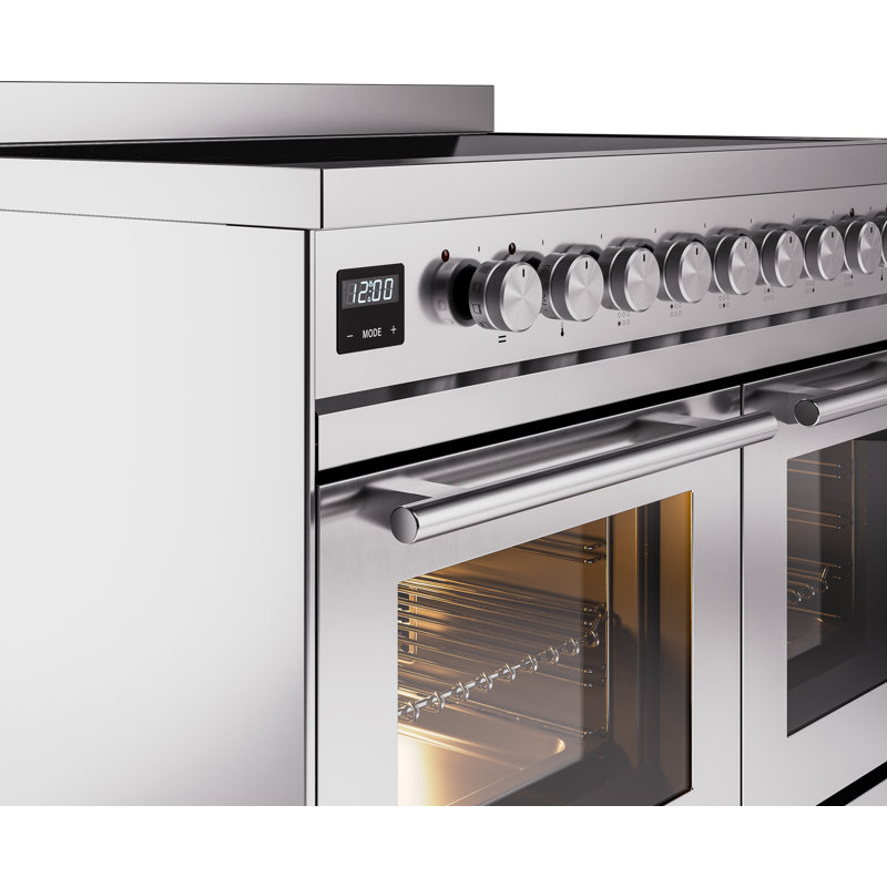ILVE Professional Plus II 40 in Induction Range, Stainless Steel