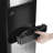 Cosvalve Black Free Standing Bottom Loading Water Dispenser