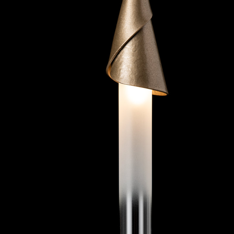 Lilium Mini Pendant, Soft Gold